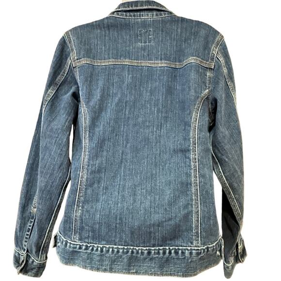 Carhartt Women's Size Small Denim Jacket with Snap buttons - Picture 2 of 8